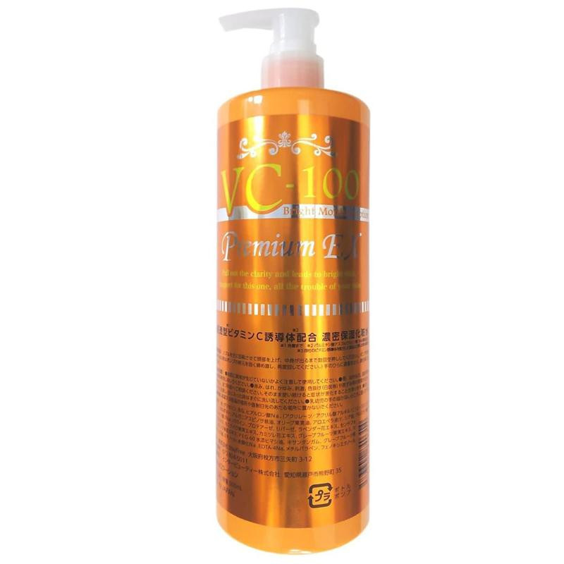 VC-100 Moisture Lotion Premium EX/ Лосьон для лица с витамином С (APPS), гиалуроновой кислотой, папаином, протеазой, липазой и растительными экстрактами 500мл