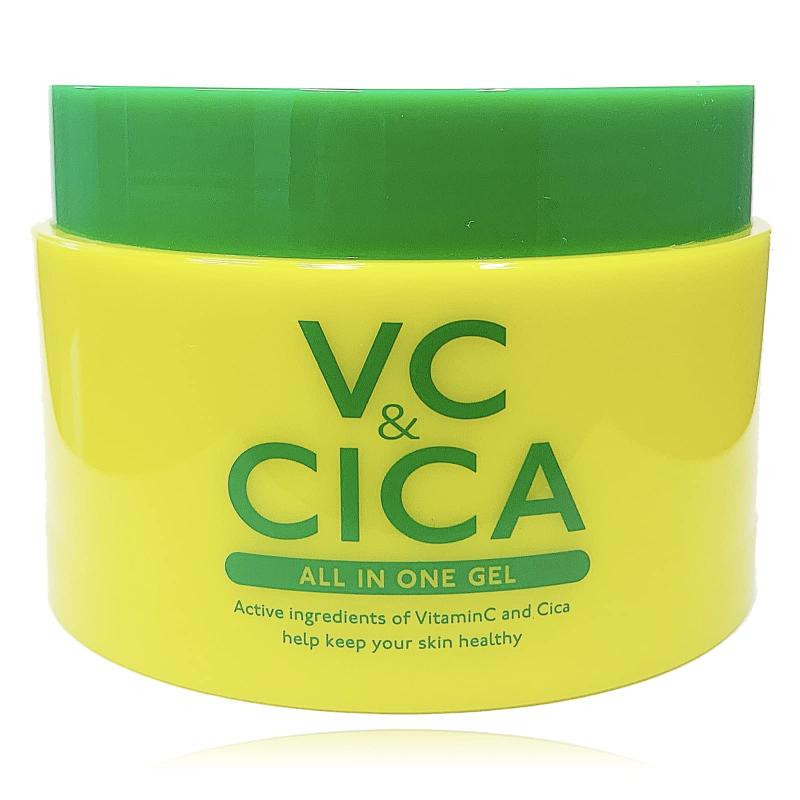 VC&CICA ALL IN ONE GEL/Увлажняющий крем-гель «всё в одном» с экстрактом центеллы, 3 типами производных витамина С, керамидами, коллагеном, гиалуроновой кислотой, 220 г