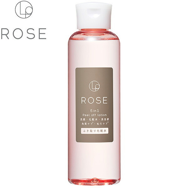 KITAO Rose Arotech 5 in 1 Peel off Lotion/Очищающий лосьон для лица с экстрактами роз, коллагеном, гиалуроновой кислотой, 3 видами керамидов и растительными экстрактами 250 мл