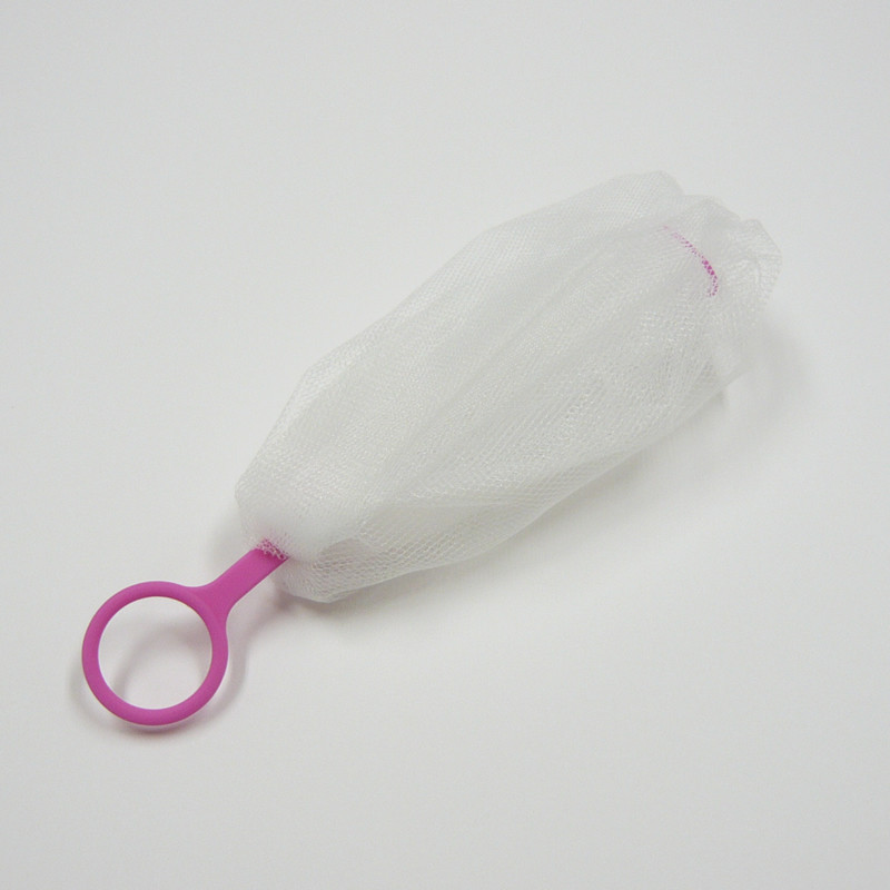 KOKUBO Сеточка для взбивания пены с кармашком для мыла 1 шт/Foaming Facial Net with Soap Pocket