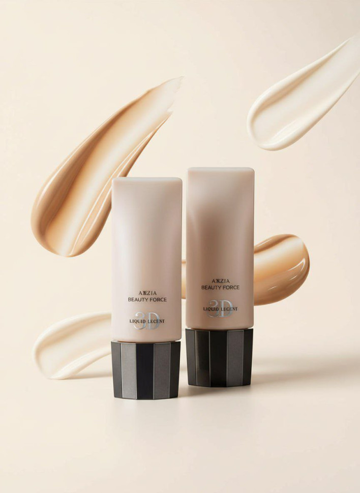 AXXZIA Beauty Force Liquid Lucent 3D/Тональный увлажняющий крем 40 г
