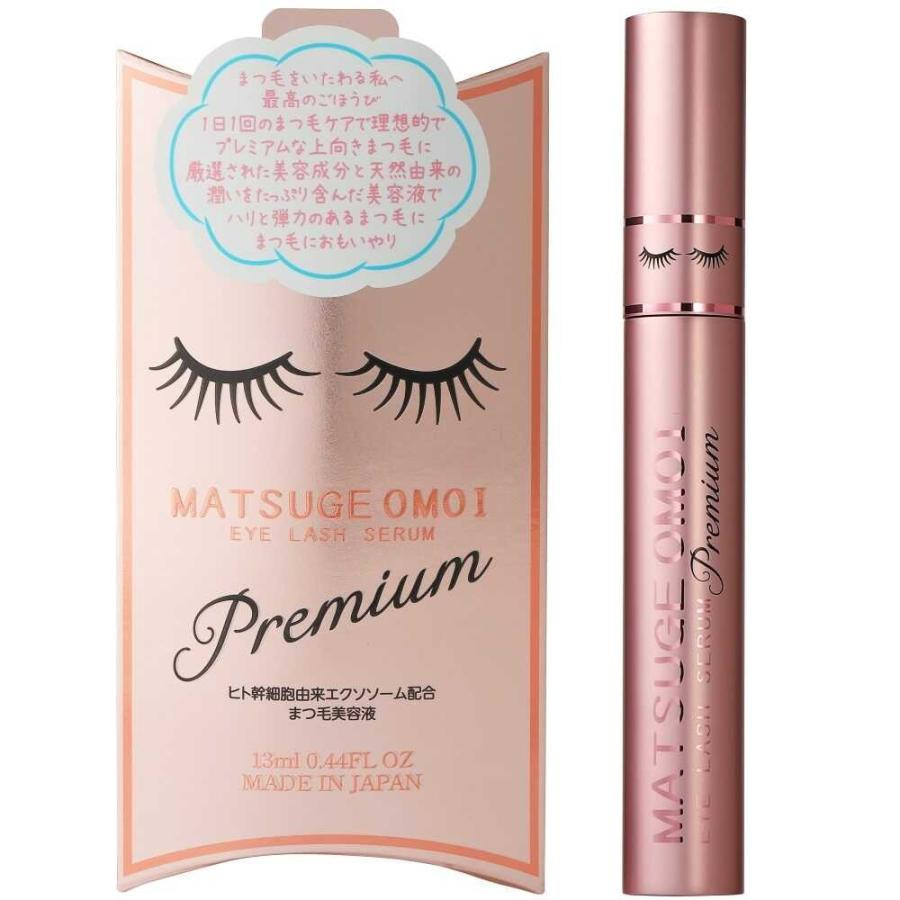 MATSUGE OMOI Eye Lash Serum Premium/Премиальная сыворотка для роста и красоты ресниц и бровей, 13 мл