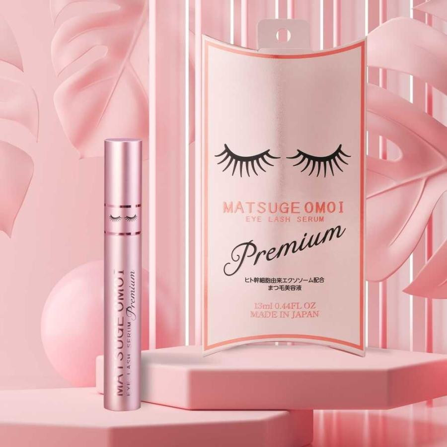 MATSUGE OMOI Eye Lash Serum Premium/Премиальная сыворотка для роста и красоты ресниц и бровей, 13 мл