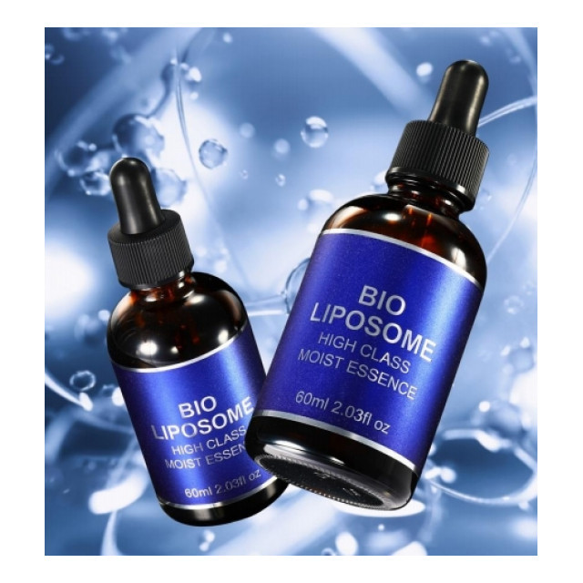 BIO LIPOSOME HIGH CLASS MOIST ESSENCE/Антивозрастная сыворотка для лица с 2 видами липосомов, гиалуроновой кислотой, астаксантином, ниацинамидом, коллагеном, 60 мл