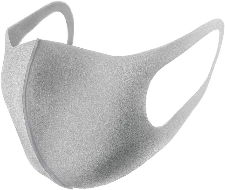 PITTA MASK/Многоразовая защитная маска, размер средний, светло-серая 3 шт
