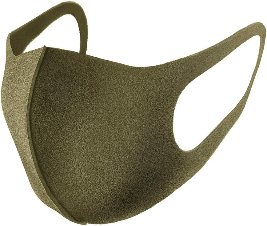 PITTA MASK/Многоразовая защитная маска, размер средний, цвета хаки 3 шт