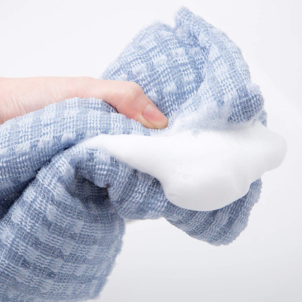 AISEN Массажная мочалка для тела (жёсткая)/Foam Holic Towel Hard BTC03