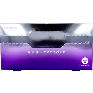 CORE CORE COSME NMN+EXOSOME/Маска для возрастной кожи никотинамидом (NMN) и экзосомами, 33 шт