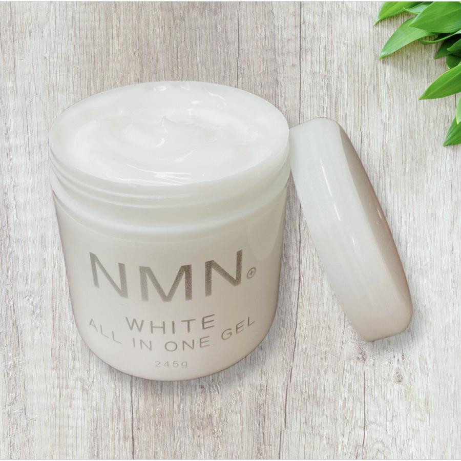 NMN White All In One Gel/Увлажняющий гель для лица «всё в одном» с никотинамидом, ниацинамидом, витамином С, аллатоином, экстрактом риса, гиалуроновой кислотой, 245 г