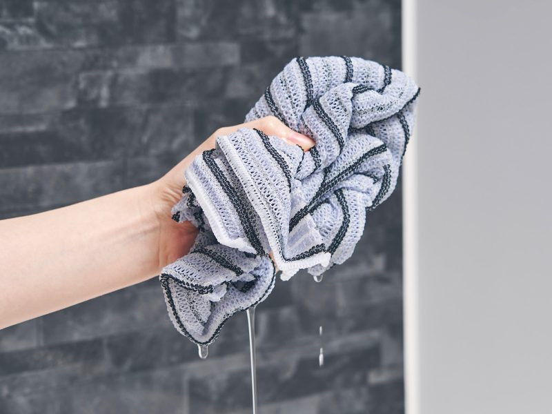 AISEN Массажная мочалка для тела (средней жёсткости)/BY513 Kimehada Body Towel Regular
