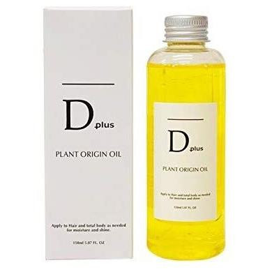 D Plus Plant Origin Oil/Увлажняющее масло для волос, лица и тела с маслом ши, фуллереном, скваланом, 36 видами экстрактов растений, 150 мл