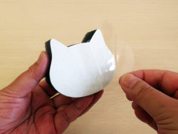 KOKUBO "Петакора" Губка для мытья раковины в форме кошки, 1 шт/"PETAKORA" Sticky Cat-Shaped Sink Sponge