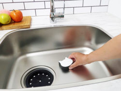KOKUBO "Петакора" Губка для мытья раковины в форме кошки, 1 шт/"PETAKORA" Sticky Cat-Shaped Sink Sponge