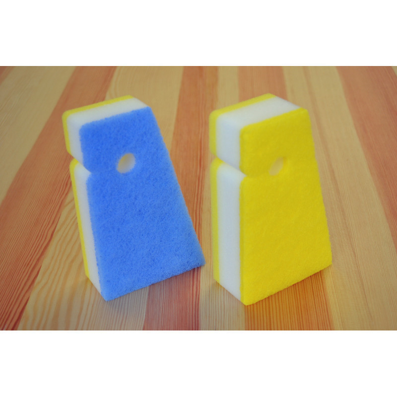 KOKUBO Губка для ванной жёсткая с отверстием для крючка, 1 шт/Hooking Bath sponge