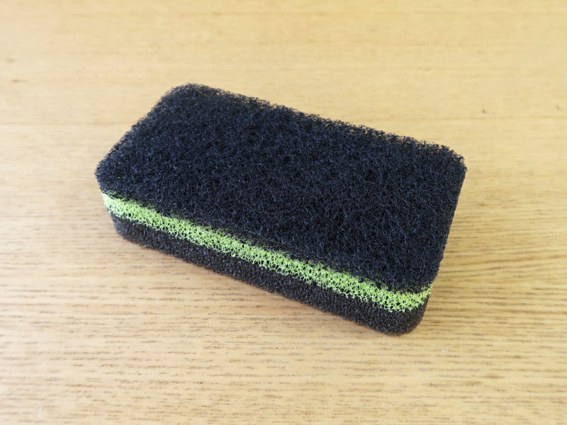KOKUBO Губка кухонная 3-х слойная жёсткая, 1 шт/Kitchen Cleaning Sponge Hard