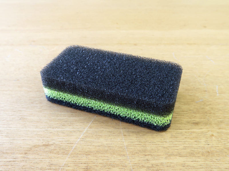 KOKUBO Губка кухонная 3-х слойная жёсткая, 1 шт/Kitchen Cleaning Sponge Hard