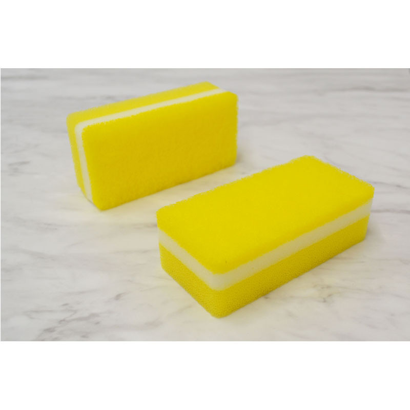 KOKUBO Губка кухонная 3-х слойная мягкая, 2 шт/“Sparkling-Clean Lather” Soft Kitchen Sponge