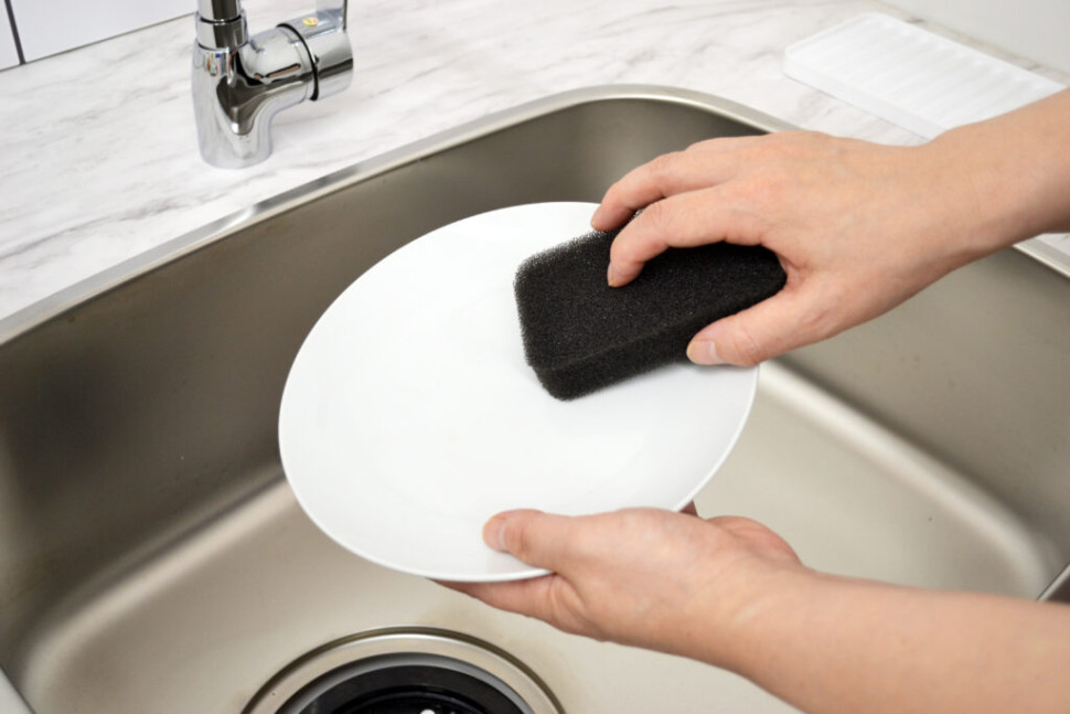 KOKUBO Традиционная японская кухонная губка 1 шт, Japan Made Kitchen Sponge