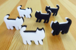 KOKUBO Губка кухонная с меламиновой прослойкой (6 штук в упаковке)/Cat pika melamine kitchen sponge