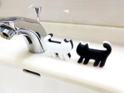 KOKUBO Губка кухонная с меламиновой прослойкой (6 штук в упаковке)/Cat pika melamine kitchen sponge