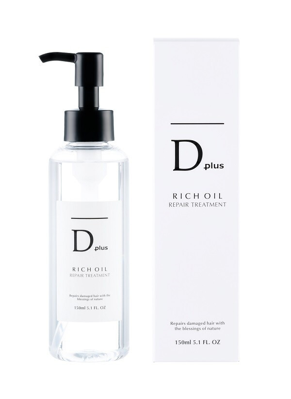 D Plus Rich Oil Repair Treatment/Восстанавливающее масло для волос, 150 мл