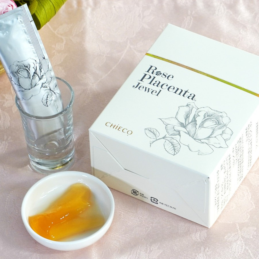 Плацентарное растительное желе из розы (Chieco Rose Placenta Jewel), 30 саше
