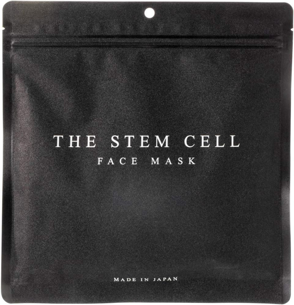The Stem Cell Face Mask/Маска для лица с стволовыми клетками, экстрактом чёрного жемчуга, гидролизатом дрожжей, гиалуроновой кислотой, наноколлагеном и растительными экстрактами, 30 шт