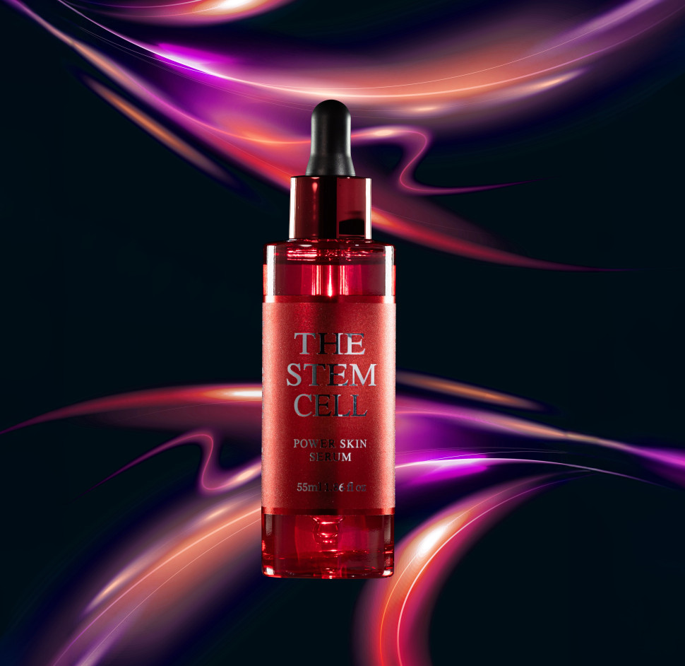 THE STEM CELL POWER SKIN SERUM/Антивозрастная сыворотка с растительными экзосомами и плацентой, экстрактом галактомисеса, астаксантином, керамидами, липосомами, ниацинамидом, 55 мл