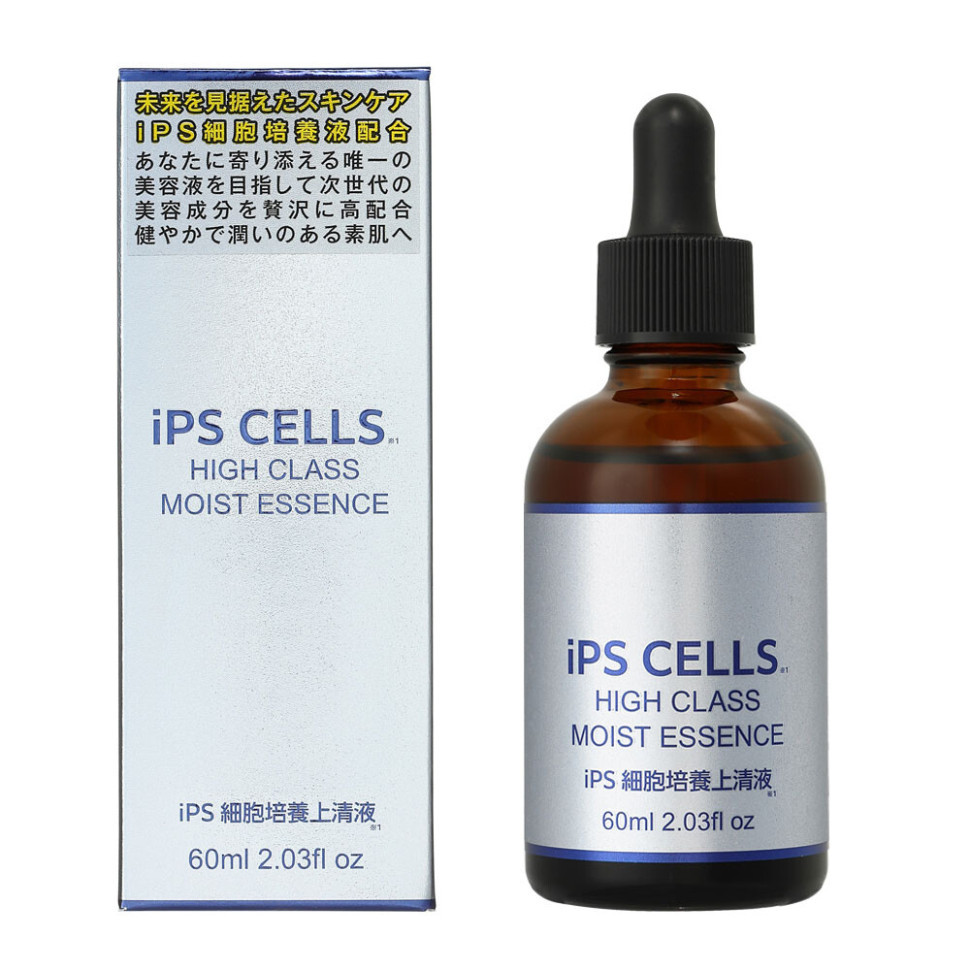 iPS CELLS HIGH CLASS MOIST ESSENCE/Интенсивная увлажняющая сыворотка с супернатантом культуры iPS-клеток, экстрактом плаценты, беби коллагеном, ниацинамидом 60мл