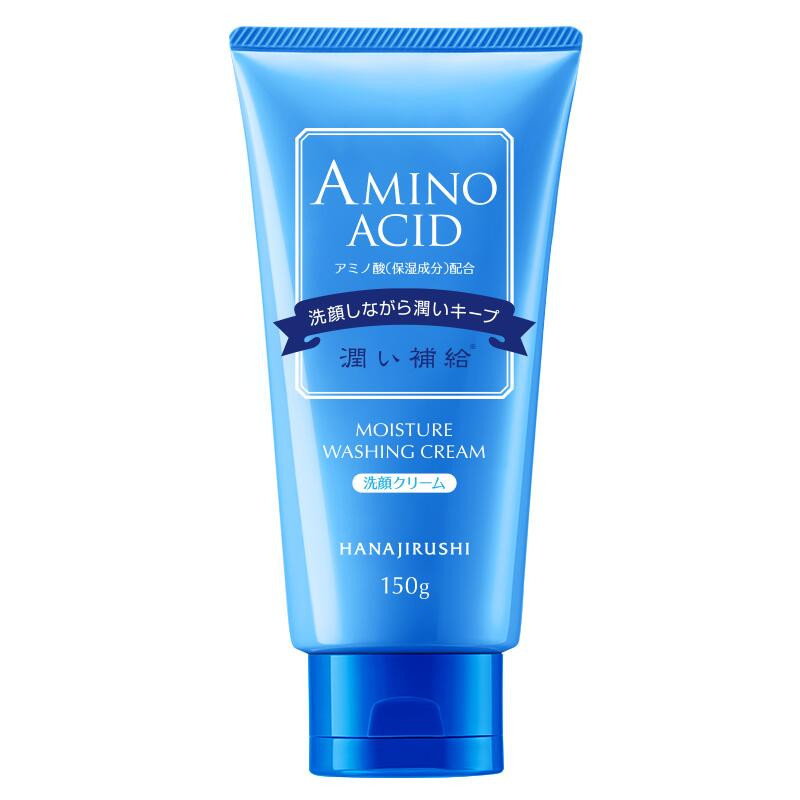 AMINO ACID MOISTURE WASHING CREAM/Увлажняющая пенка для умывания с 11 видами аминокислот, гиалуроновой кислой и натуральными растительными экстрактами, 150 гр