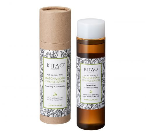 KITAO Matcha Essence Lotion/Лосьон для лица с экстрактом зелёного чая матча, гиалуроновой кислотой, коллагеном, 3 видами керамидов, ретинолом и растительными экстрактами 200 мл