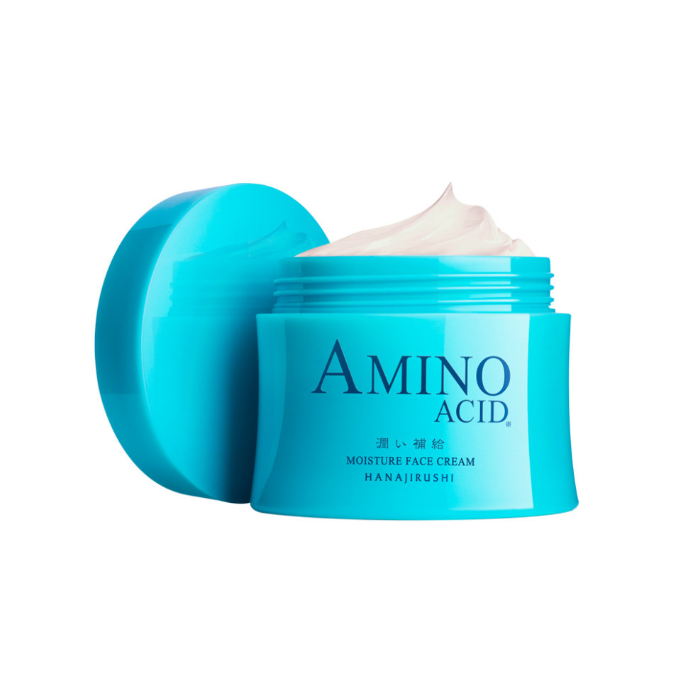 AMINO ACID NUTRITIOUS SUPER MOISTURE FACE CREAM/Интенсивный увлажняющий крем для лица с 11 видами аминокислот, 3 типами гиалуроновой кислоты, коллагеном, 3 видами керамидов, экстрактом коикса, 80 гр